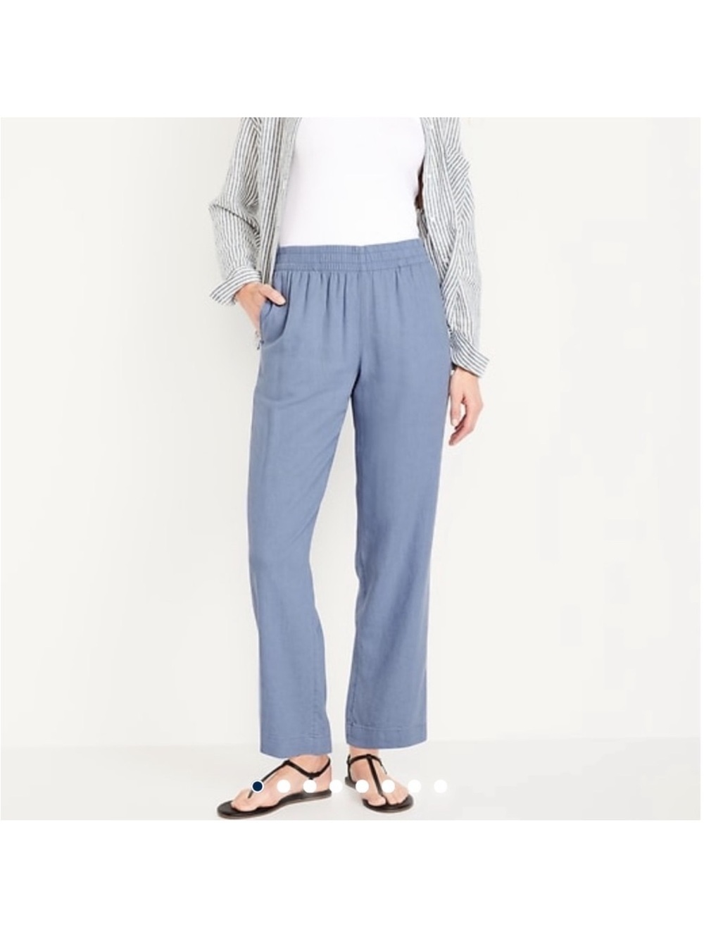 Old Navy Light Blue Straight Leg Pants
